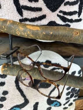 kate spade Tortoiseshell Cat-Eye Glasses